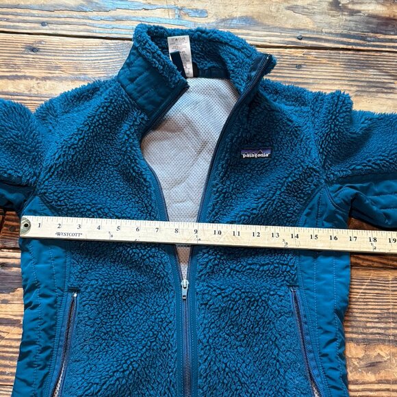 Vintage Patagonia Retro-X Deep Pile Fleece Jacket Women’s Size XS Greenlake RARE - Picture 7 of 9